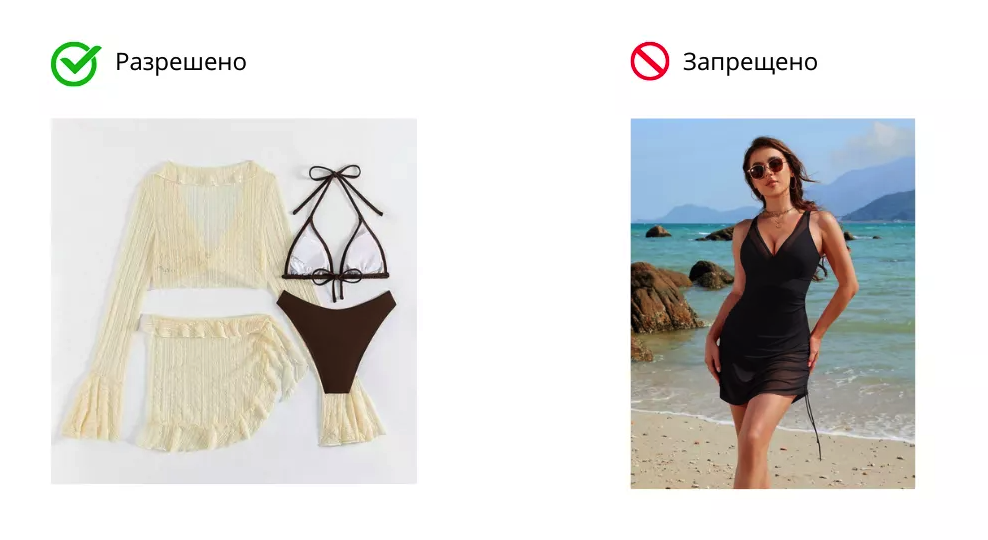 Особый случай: изображения людей и товаров категории «Fashion»